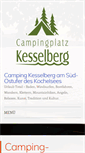 Mobile Screenshot of campingplatz-kesselberg.de
